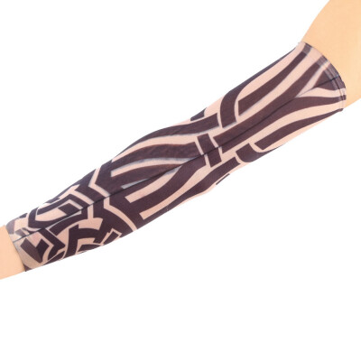 

1шт татуировки фальшивки Elastic Arm рукава Arm Чулки Спорт Оболочки ВС Защитные