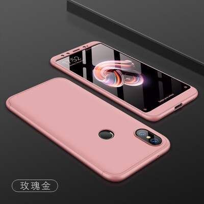 

For xiaomi 8 SE MIX2S 6X 5S 5X NOTE3 Phone case 3 in 1 Case Ultra Thin Luxury 360 Full Protect hard PC Phone Cover