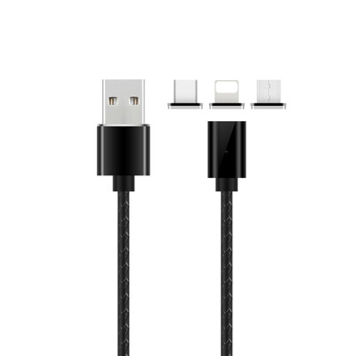

USB Cable 2-in-1 Magnetic Type C Micro USB Cable Fast Charging Cord with High Speed Data Transfer for Android