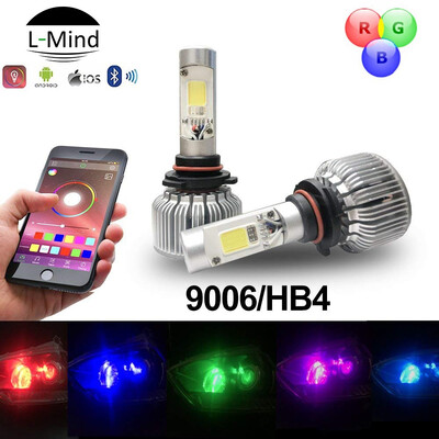 

Brightest Lighting RGB Hb4 LED Auto Headlight 9006 36W Cars Headlights Manufacturer