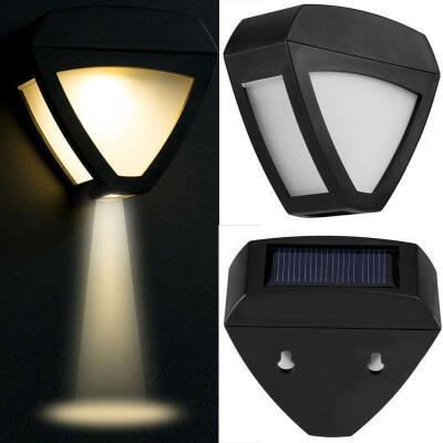 

LED Solar Powered Light Outdoor Garden Security Wall Fence Gutter Yard Lights UK