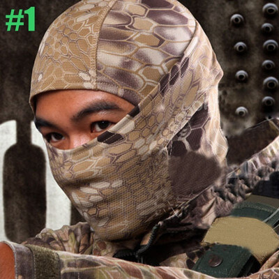 

Camouflage Army Cycling Motorcycle Cap Balaclava Hats Full Face Mask Bicycle Cap Men Riding Bandana