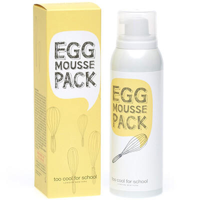 

So cool (for cool for school) smooth egg foam mask 100ml (mousse moisturizing fine pores moist and tender