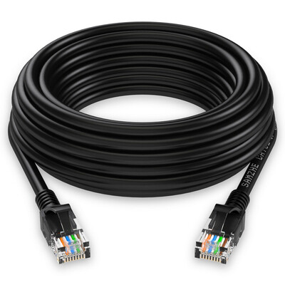 

Shanze (SAMZHE) SH-1100 высокоскоростной ультра-пяти CAT5e сетевой кабель 100 Gigabit сетевой кабель компьютерная перемычка супер 5 класс готовый кабель черный 10 метров