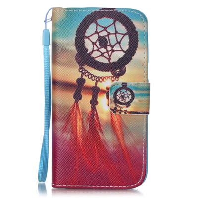 

Dreamcatcher Design PU Leather Flip Cover Wallet Card Holder Case for LG K4