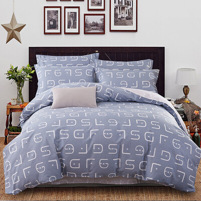 

Sheng Wei suite home textiles cotton printing four sets of cotton bedding bed sheets love with 15 18 meters bed general 200 230cm