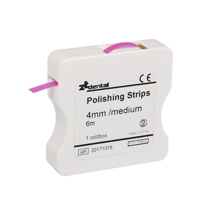 

1RollBox Dental Polishing Strip 4mm Resin Tooth Interdental Sanding Grinding Whitening Teeth Surface Dental Tool