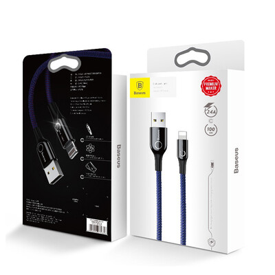 

Baseus A cable that automatically cuts off when the phone is fully charged for iphone