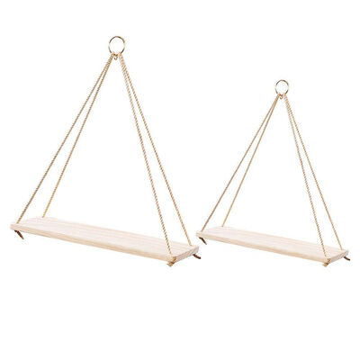 

UpperX 2 Pack S L Sling Racks Flower Pot Storage Rack Nordic Wall Hanging Board Wall Decoration