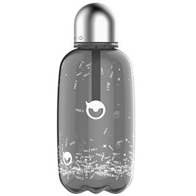 

Jingdong supermarket NONOO large capacity personalized plastic cups imported Tritan material outdoor sports cups carrying cover leak-proof kettle 610ml gray fat