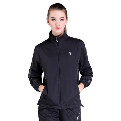 

Playboy (PLAYBOY) PB8112 Women's leisure suit Women's sports sweater two-piece suit trendy dark blue XXL