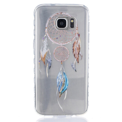 

Small wind chimes Pattern Soft Thin TPU Rubber Silicone Gel Case Cover for SAMSUNG GALAXY S7 Edge