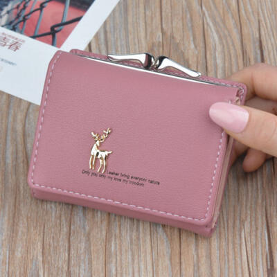 

US Womens Girls Mini Wallet Coin Purse Organizer Pocket Small Credit Card Holder