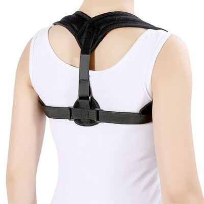 

Shoulder Back Support Posture Corrector Humpback Correction Belt Corset Breathable Adult Children Clavicle Braces Adjustable