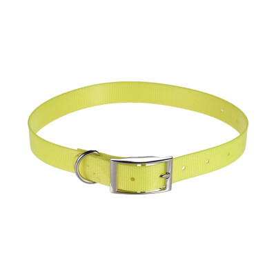 

SSC002TY TPU Dog Collar Adjustable Durable Waterproof Pet Dog Collar Strap Pure Color