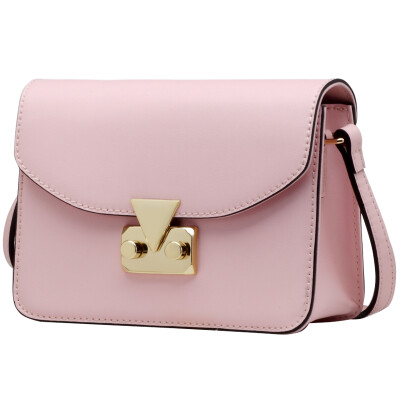 

Ma Liannu small package of women casual small square bag shoulder Messenger bag pink