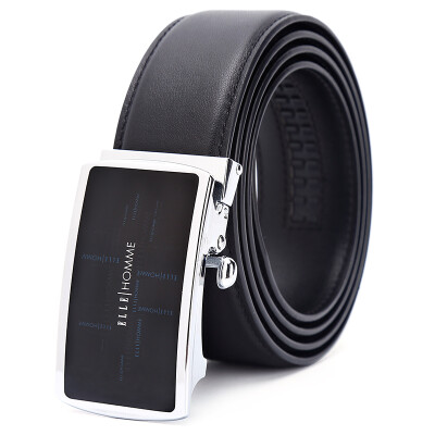 

ELLE HOMME first layer of leather men's belt automatic buckle men's casual wild belt 10400111624718535