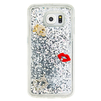 

Dynamic Quicksand Glitter Liquid Soft TPU Case Cover For SAMSUNG S6EDGE