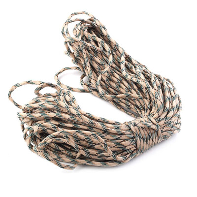 

550 Paracord парашютом шнура Lanyard Mil Spec Тип III 7 Strand Core100FT
