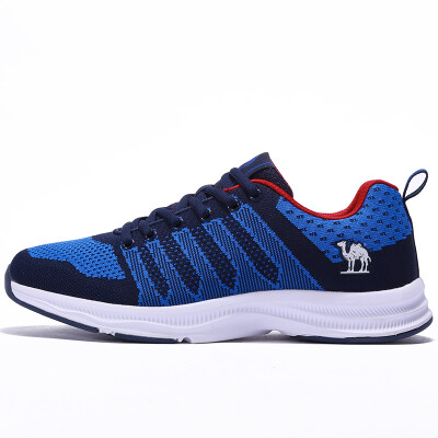 

Camel (CAMEL) running shoes sports shoes men's casual breathable damping jogging shoes A712363275 dark blue / sapphire blue / red 44