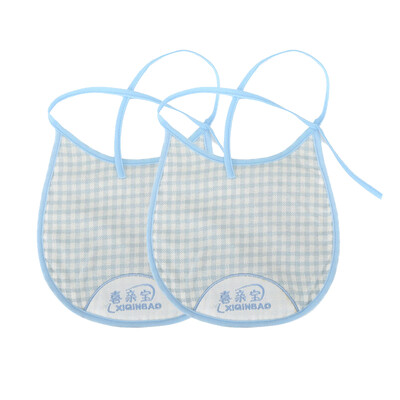

hi baby pro-baby mouth mouth waterproof section baby eat bibs mouth towel bamboo fiber newborn mouth 2 mouth blue
