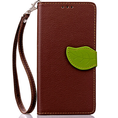 

Brown Design PU Leather Flip Cover Wallet Card Holder Case for Huawei Mate S