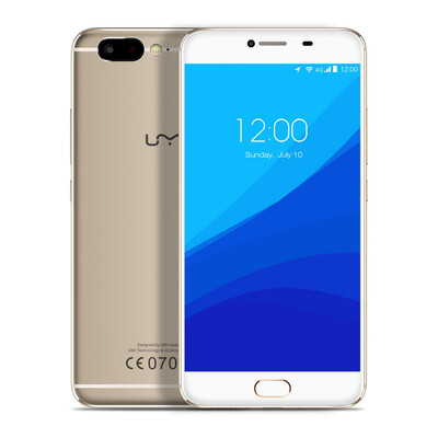 

UMI Z Smartphone Global First Launch Helio X27 4GB RAM 32GB ROM Gold