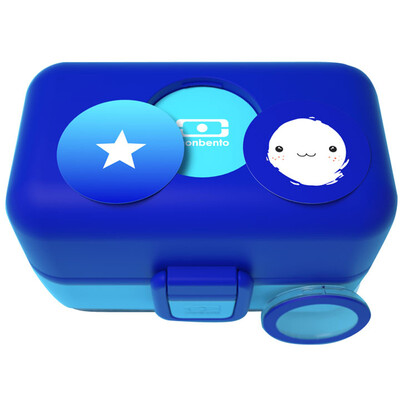 

Monbento creative children &39s student tableware lunch box Japanese lunch box can be microwave blue 3000 01 004