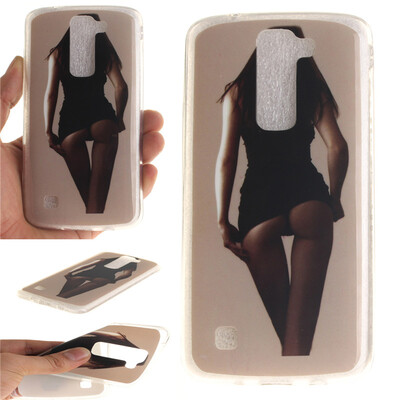 

Sexy Girls Pattern Мягкая обложка Тонкий ТПУ резиновый силиконовый гель чехол для LG K7