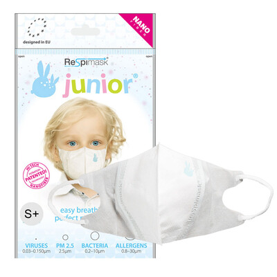 

Respimask PM25 nanofiber masks for children S 5 installed only 5-10 years old Enhanced EU imports filter