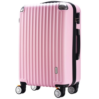 

surelaptop Trolley Case Caster Большая емкость багажного отделения Box Box Box Box Texture ABS Matte Tie Rod 24 "3306-24 Pink
