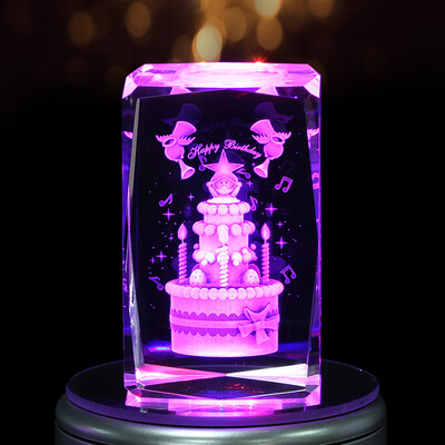 

[Jingdong supermarket] ceremony without worry birthday crystal music box music box creative cake music gift to send girlfriend girl wife girlfriend honey home gift
