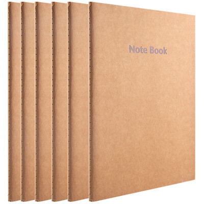 

Guangbo (GuangBo) 6 installed 16K60 blank kraft paper notebook / soft copy of the original color GB16403-2