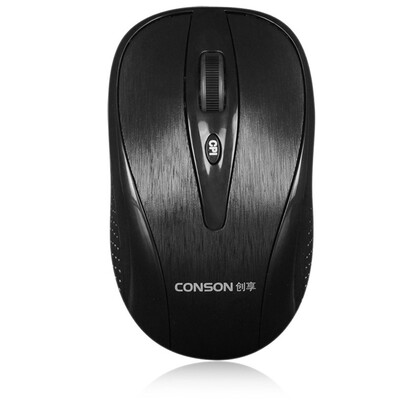 

Chong наслаждаться (Conson) CM891 щетки бесшумной версии Wireless Optical Mouse Black