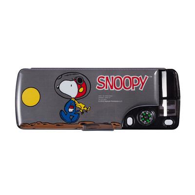 

Утренний свет (M & G) SSB90298 Snoopy многофункциональный канцелярский футляр для канцелярских принадлежностей черный