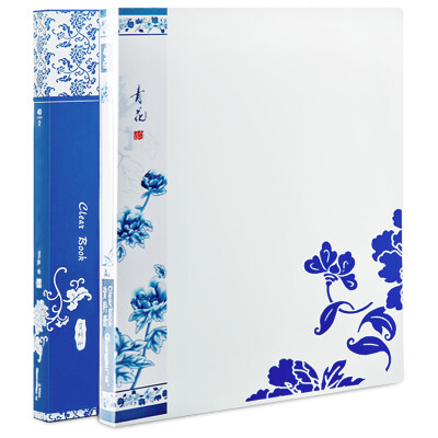 

Guangbo GuangBo 40 pages PP brochure blue&white series of white&blue color random A3024