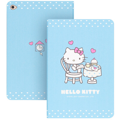 

Excellent Hello Kitty series iPad Air2 protective cover air2 cartoon protection shell intelligent sleep leather case early morning Katie