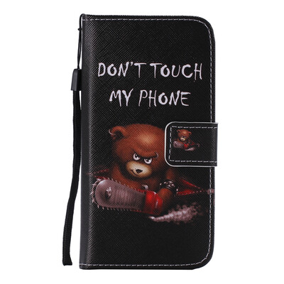 

Black Bear Design PU Leather Flip Cover Wallet Card Holder Case for SAMSUNG S7