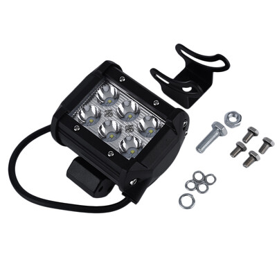 

4 inch 18W LED Light Bar Work Spot Lamp Off-road Boat SUV Car Truck New