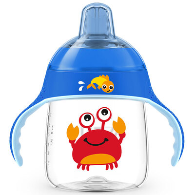 

Philips new An Yue British brand AVENT nine ounce cartoon penguin cup blue SCF753 16