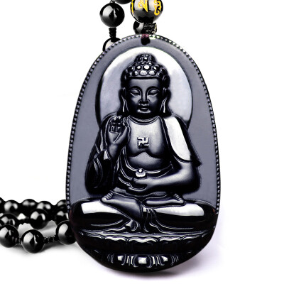 

Shi Yue jewelry (shiyuezhubao) is a dragon mascot mascot obsidian Ben life pendant Samantabhadra Obsidian couple models pendants zodiac dragon snake mascot pendant