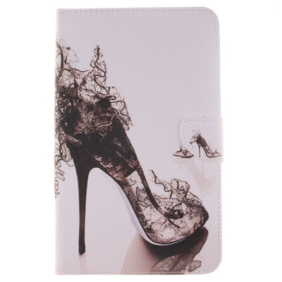 

High heels Style Embossing Classic Flip Cover with Stand Function and Credit Card Slot for SAMSUNG GALAXY Tab 3 8.0 T310