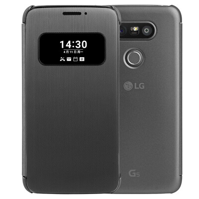 

LG G5 оригинальный защитный рукав (серый)