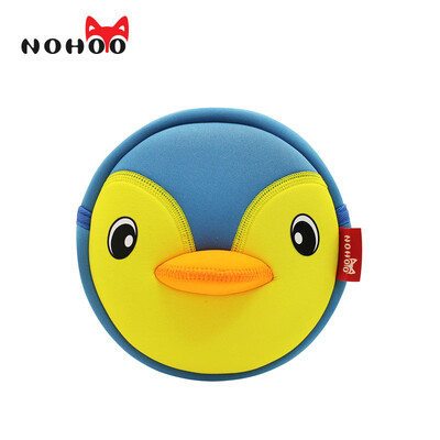 

NOHOO Waterproof Children Shoulder Bag 3D Penguin Printed Handbag Small Cute Cartoon Kids Baby Bags for Boys Girls 2-5 Years Old