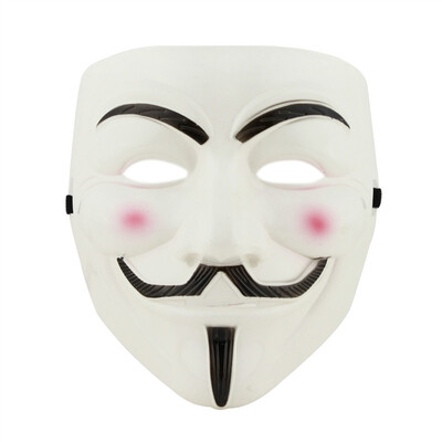 

MyMei 1pc Halloween V for Vendetta Mask Hot Selling Party Masks Fancy Dress Adult Costume Accessory Party Cosplay Masks