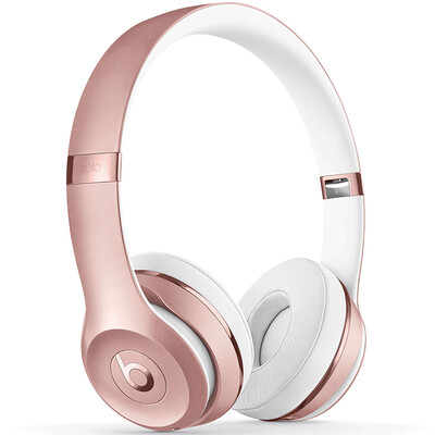 

Beats Solo3 Wireless Headset Bluetooth Headset Mobile Phone Headset Game Headset - Rose Gold MNET2PA A