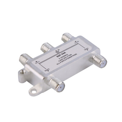 

4 Way Satellite/Antenna/Cable TV Splitter Distributor 5-2400MHz F Type