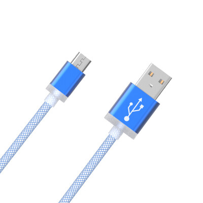 

Besiter (Besiter) Andrews data cable anti-wrap USB mobile phone charging cable braid wire micro interface 1 meter GATE-0762 blue