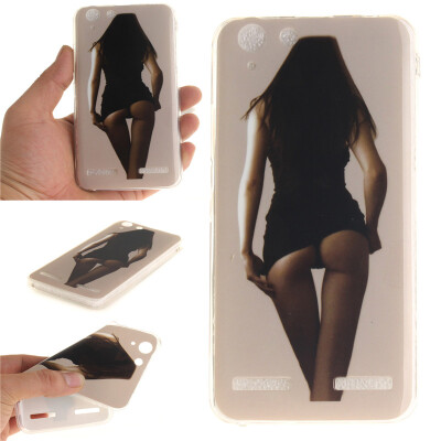 

Sexy Girls Pattern Soft Thin TPU Rubber Silicone Gel Case Cover for Lenovo VIBE K5