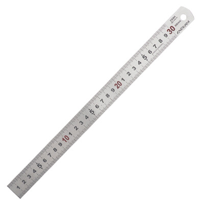 

Endura E8065 Stainless Steel Double Sided Ruler 300mm500mm